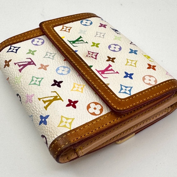 Louis Vuitton Monogram Multicolor Porte Monnivier Carte Credit Wallet M92983 - Picture 6 of 12